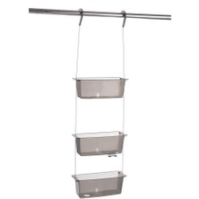 Mcreative Mai N43 Şeffaf Duş Seti, Siyah