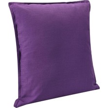Merrow Lila Pamuk Yastık 45 x 45 cm