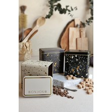 Mcreative Dikdörtgen Saklama Kabı 80X120 3'lü Set, Terrazo (Terrazo)