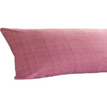 Turca AT7573 Ranforce Yan Yatış Yastık Kılıfı, Pembe, 120 x 40  cm
