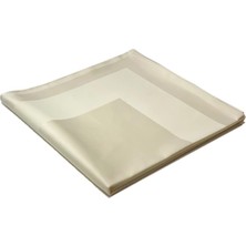 Pamuk Bordürlü Lüx Masa Örtüsü | 160 x 160  cm  | Kare