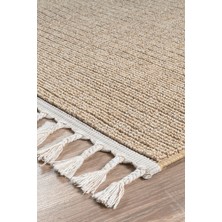 Bukleli Modern Iskandinav Makine Halısı Yolluk Mutfak Salon Oturma Odası Koridor Antre Balkon Sisal