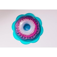 Mcreative Overmatt Gıda Kılıfı, 3'lü Set, Silikon Çok Renkli