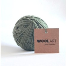 Iplik WOOLART Yün Örgü ve Dokuma Ipliği (Yeşil)