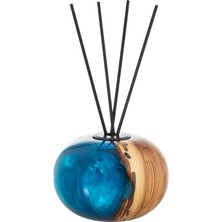 Concept Aura Ağaçtan Oda Kokusu Standı Elips Mavi 15CM