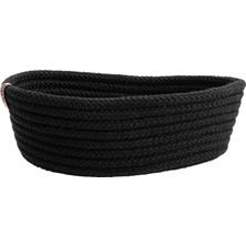 Mcreative Concept Natural Black Ekmek Sepeti 14X25  cm