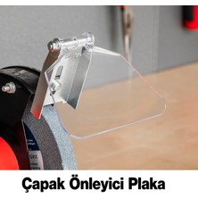 Elektrikli Bıçak Kesici Bileme Taş Motoru 150 mm Zımpara 250 Watt 3560 Devir Euromax EMX71003