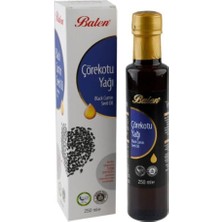 Çörekotu Yağı Çörek Otu 250 ml Soğuk Pres Içilebilir Çörekotu Yağı Cam Şişe 250 cc