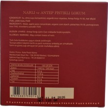 Kale Şekersiz Vegan Narlı ve Antep Fıstıklı Lokum 120 gr