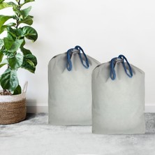 Torbası, Seyahat Organizer, Kirli Çamaşır Torbası,valiz Içi Organizer, Çamaşır Sepeti, Saklama Çantası (Gri)