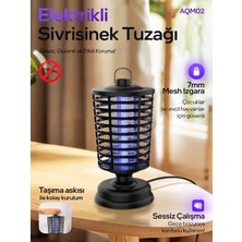 Ergonomik 3.6-4W 110-220V Askılı Sessiz Kokusuz Uv Işık Elektrikli Sinek Tuzağı Sivrisinek Kovucu