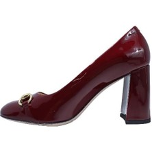 Poletto   Deri Bordo Ayakkabı Günlük 4509 07