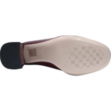 Poletto   Deri Bordo Ayakkabı Günlük 4509 07