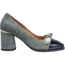 Poletto   Deri Sıyah-Yesıl Ayakkabı Günlük 01 8225