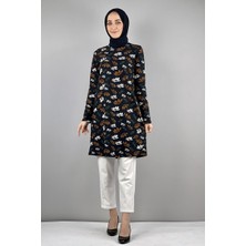 Kent Moda Desenli Tunik