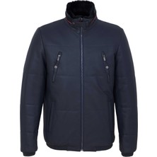 Tergan Four Season Lacivert Hakiki Deri Erkek Hakiki Deri Kaban - E24KDM310598-Q3R