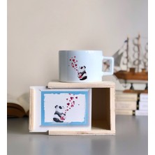 Giftmoda Panda Tasarımlı Kutulu Kupa