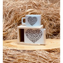 Giftmoda Kalbim Müzikle Atıyor Kutulu Kupa  Arkadaşa Hediye