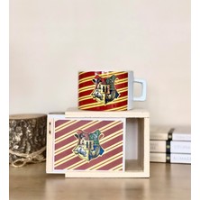Giftmoda Hogwarts Tasarımlı Kutulu Kupa