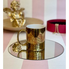 Giftmoda Travel Journal Tasarımlı Gold Kupa