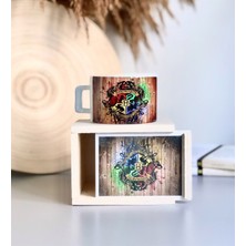 Giftmoda Hogwarts Tasarımlı Kutulu Kupa