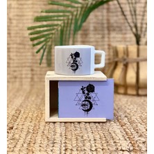Giftmoda Tarot Gül Tasarımlı Kutulu Kupa