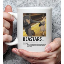 Giftmoda Beastars Anime Tasarımlı Kupa Bardak