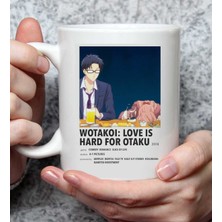 Giftmoda Wotakoi Love Is Hard For Otaku Anime Tasarımlı Kupa Bardak