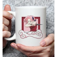 Giftmoda Naruto Girl Anime Tasarımlı Kupa Bardak