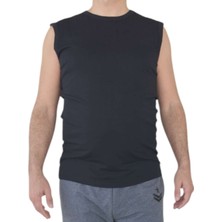 T-Shirt Şık %100 Pamuk Yumusak Nefes Alan Premium Esnek Kumaş Kolsuz
