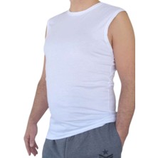 T-Shirt Şık %100 Pamuk Yumusak Nefes Alan Premium Esnek Kumaş Kolsuz