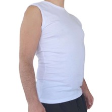 T-Shirt Şık %100 Pamuk Yumusak Nefes Alan Premium Esnek Kumaş Kolsuz