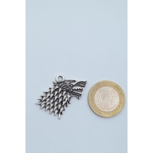 Game Of Thrones Kurt Gümüş Kaplama Düz Zincir Kolye