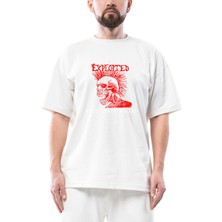 The Exploited Let's Start A War Oversize Siyah Tişört