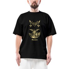 Mayhem Daemon King Oversize Siyah Tişört