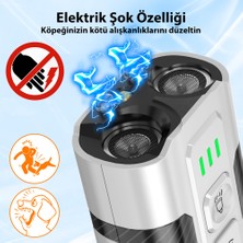 TZ-U59S Şarjlı LED Işıklı Ultrasonik Köpek Eğitici ve Kovucu Cihaz LED Işıklı