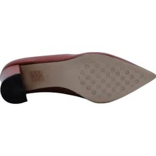 Poletto Hakiki Deri Kırmızı Ayakkabı Stiletto 9841 41 V4