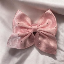 Boncuk Detaylı Fiyonklu Kadın Pens Toka