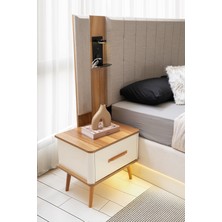 Antik Mdf Komodin 2 Adet