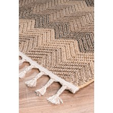Bukleli Modern Iskandinav Makine Halısı Yolluk Mutfak Salon Oturma Odası Koridor Antre Balkon Sisal