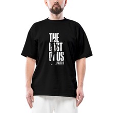 The Last Of Us Ellie Gamers Oversize Siyah Tişört
