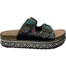 Orijinal Guja 103 Ortopedik Mantar Topuk Şık Bayan Terlik