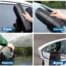 Oto Araç Cam ve Kaporta Su Temizlik Sileceği Çekçek Çizmez Silikon