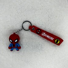 3D Silikon Amazıng Spıderman Anahtarlık