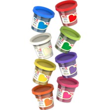 Doğal Oyun Hamuru - Mini-Cup- 8\'li Set (8X65GR)