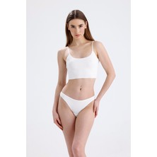 Jeune & Jolie Pamuklu Kadın Tanga Külot 6’lı Set - Yumuşak Ve Rahat Iç Çamaşırı
