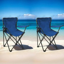 Simple Living 2'li Piknik ve Kamp Sandalyesi - Mavi