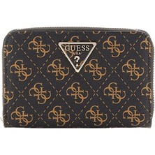 Guess Kadın Kahverengi Laurel Orta Boy Çift Fermuarlı Organi