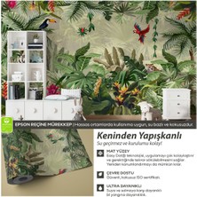 Kendinden Yapışkanlı Orman Temalı Bebek Çocuk Odası Duvar Kağıdı, Kreş Anaokulu Duvar Kağıdı