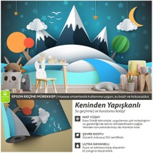 3 Boyutlu Masal Adası Bebek Odası Duvar Kağıdı, 3D Çocuk Odası Duvar Kağıdı, Kreş Duvar Kağıdı